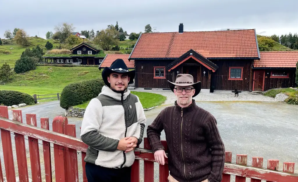 Jon and Son at Ranch